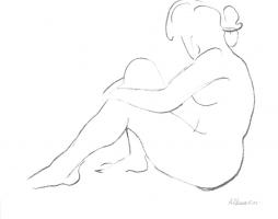 Nude Sketch IV #54060 Nude Sketch IV #54060