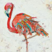 Flamingo on White #54287 Flamingo on White #54287