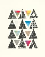 Triangles with Border #54356 Triangles with Border #54356