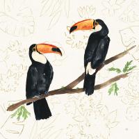 Tropical Fun Bird I Flower Background #55333 Tropical Fun Bird I Flower Background #55333