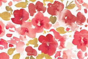 Floral Flow I Red Gold #55936 Floral Flow I Red Gold #55936