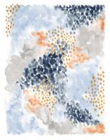 Spring Blooms II Navy #56052 Spring Blooms II Navy #56052