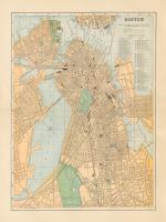Boston Map #56707 Boston Map #56707