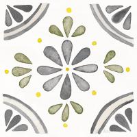 Garden Getaway Tile I Gray Green #56941