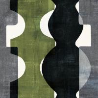 Geometric Deco II with Green #56963 Geometric Deco II with Green #56963