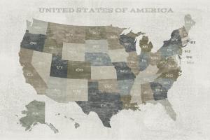 Slate US Map #57211 Slate US Map #57211