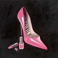 The Pink Shoe I Crop #59164