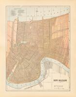 Map of New Orleans #59388