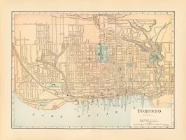 Map of Toronto #59388 Map of Toronto #59388