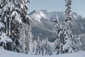 Nooksack Ridge in Winter #60625 Nooksack Ridge in Winter #60625