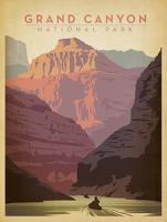 VINTAGE ADVERTISING GRAND CANYON USA #JOEAND 116280