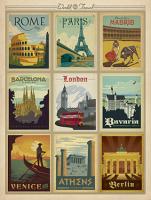 VINTAGE ADVERTISING ROME PARIS MADRIS BARCELONA BAVARIA LONDON VENICE ATHENS BERLIN #JOEAND 116770 VINTAGE ADVERTISING ROME PARIS MADRIS BARCELONA BAVARIA LONDON VENICE ATHENS BERLIN #JOEAND 116770