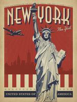 VINTAGE ADVERTISING USA NEW YORK STATUE OF LIBERTY UNITED STATES OF AMERICA #JOEAND 116772