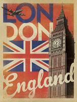 VINTAGE ADVERTISING BIG BEN LONDON ENGLAND UNION JACK #JOEAND 116790 VINTAGE ADVERTISING BIG BEN LONDON ENGLAND UNION JACK #JOEAND 116790