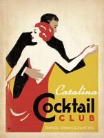 VINTAGE ADVERTISING CATALINA COCKTAIL CLUB DANCING COUPLE #JOEAND 116827