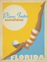 VINTAGE ADVERTISING DIVE IN TO SUNSHINE FLORIDA USA #JOEAND 116830 VINTAGE ADVERTISING DIVE IN TO SUNSHINE FLORIDA USA #JOEAND 116830