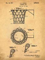 Basketball net, 1950-Antique I #BE112950