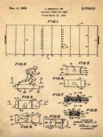 Football game piece, 1955-Anti #BE112963