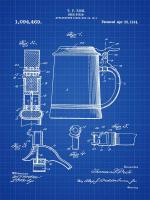 Beer Stein 1914 Blueprint #BE113826