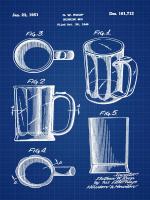 Beer Mug 1951 in Blueprint #BE113832