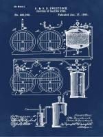 Brewery Patent 1891 Blue #BE113834