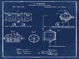 Brewing Process 1885 Blue #BE113843