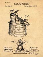 Wine Making 1893 Sepia #BE113890