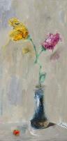 2 Flowers 1 Vase #BRE-032 2 Flowers 1 Vase #BRE-032