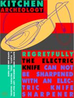 Kitchen Archeology - Electrc Knife #81759