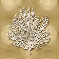 Sea Fan on Gold I #CKL114075 Sea Fan on Gold I #CKL114075