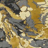 Marbleized in Gold and Grey II #DLC112491 Marbleized in Gold and Grey II #DLC112491