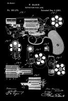 Revolving Firearm, 1881-Black #DSP112896 Revolving Firearm, 1881-Black #DSP112896