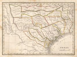 Texas historical map #DSP113562 Texas historical map #DSP113562