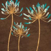 Teal Bloom I #ERL6672 Teal Bloom I #ERL6672