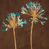 Teal Bloom II #ERL6673 Teal Bloom II #ERL6673