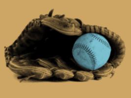 Baseball and Glove - Recolor #102799