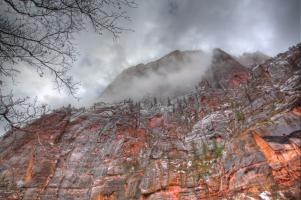 Canyon Wall, Zion #91595 Canyon Wall, Zion #91595