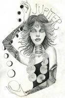 Jupiter (Drawing) #JMG111547 Jupiter (Drawing) #JMG111547