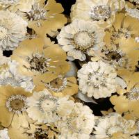 Floral Abundance in Gold IV #KTB115119 Floral Abundance in Gold IV #KTB115119