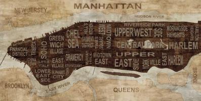 Manhattan Neighborhoods #LW6910