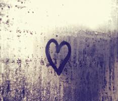 Heart on a Window #90612