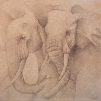 Elefantes en el Papel Uno #75039