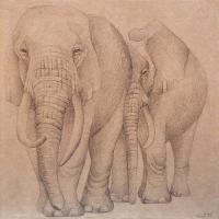 Elefantes en el Papel Dos #75042