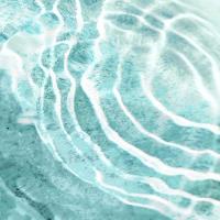 Aqua Ripple Reflection I #ML114293 Aqua Ripple Reflection I #ML114293