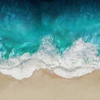 Aqua Ocean Waves IV #ML115257 Aqua Ocean Waves IV #ML115257