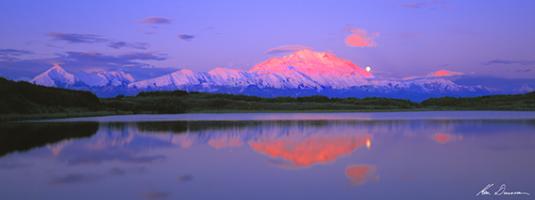 Sunrise, Denali National Park, Alaska USA #MLKD028