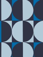 Monochrome Patterns 5 in Blue #99019