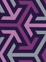 Monochrome Patterns 8 in Purple #99031