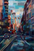 Evening in the City #OBOR-102 Evening in the City #OBOR-102