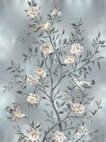 Chinoiserie in Silver III #RCA113472 Chinoiserie in Silver III #RCA113472